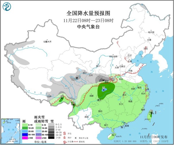 中东部地区雨雪气候继续 18个省会级城市或创气温新低